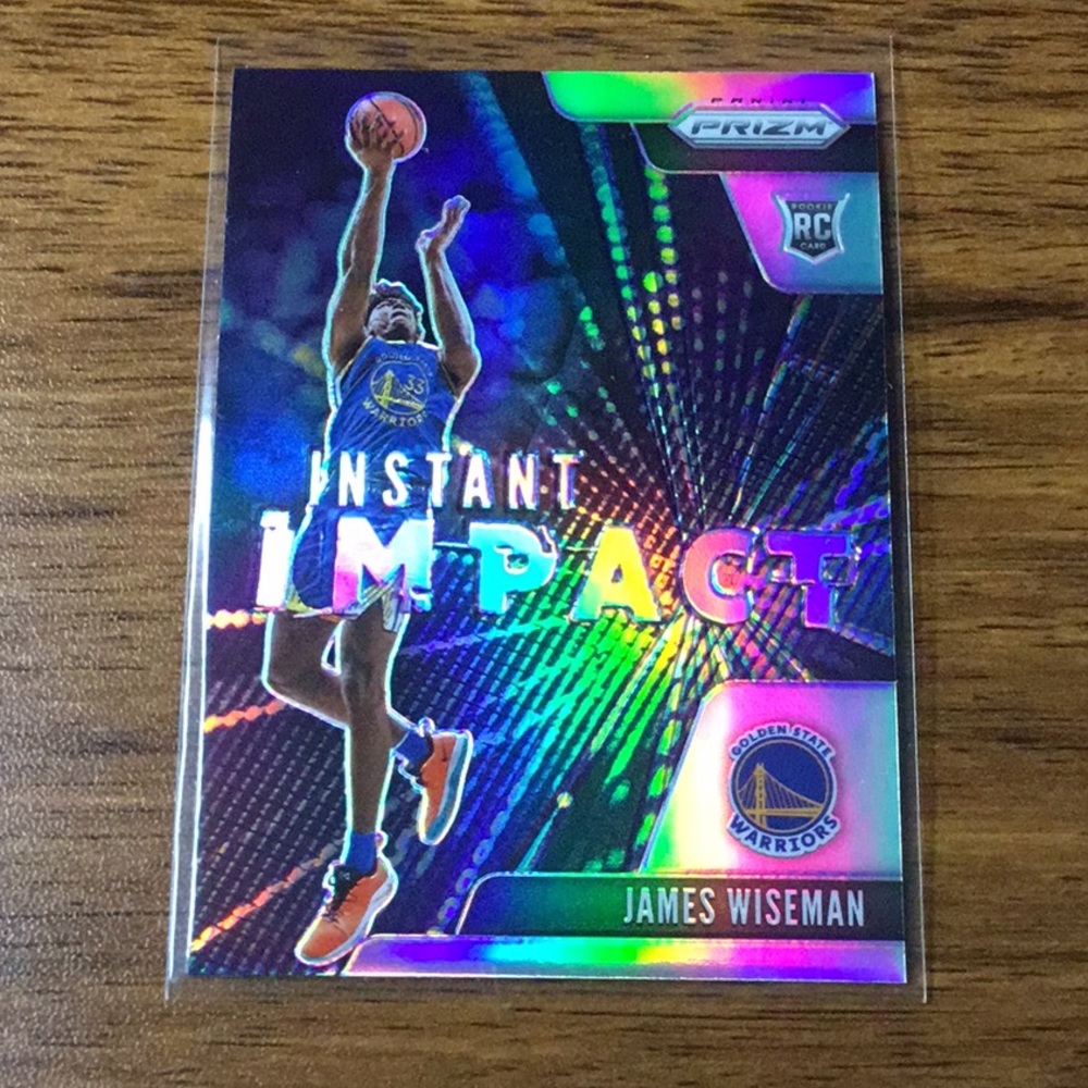 NBA James Wiseman Instant Impact Silver Prizm